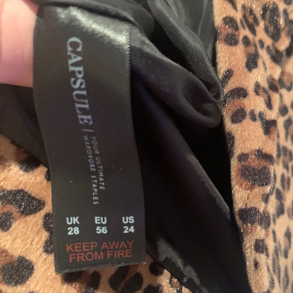 Faux Leopard MOTO Jacket - Picture 7 of 11